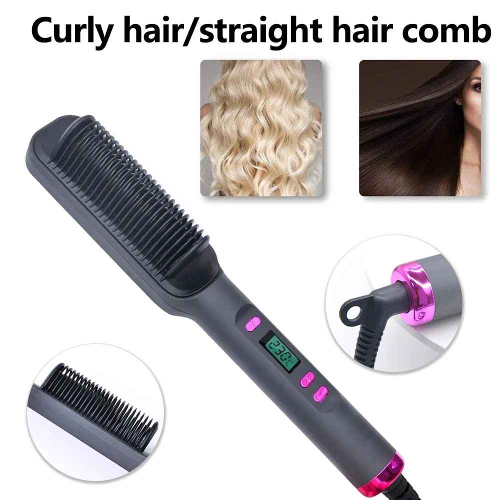 Pro Hot Comb - Multi-functional Hair Straightener Comb