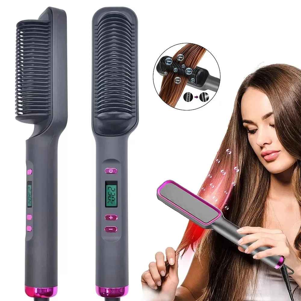 Pro Hot Comb - Multi-functional Hair Straightener Comb