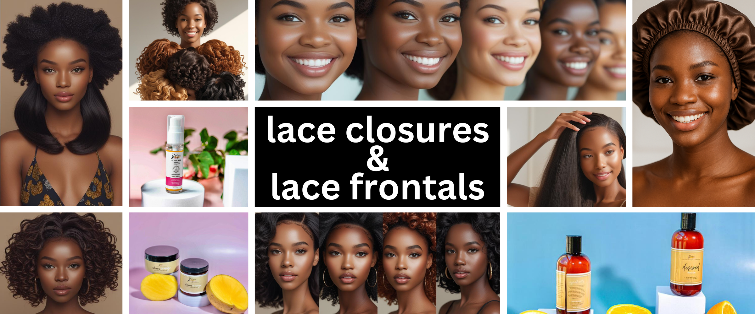 Lace Closures & Lace Frontals